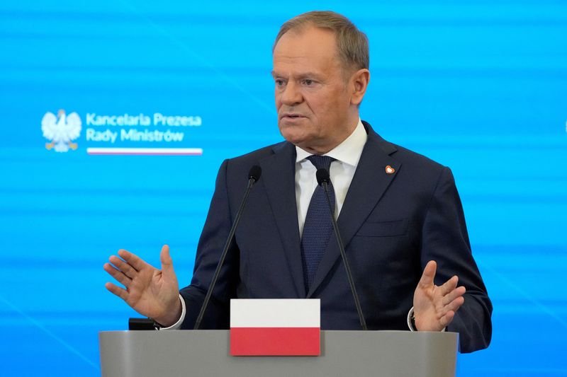 Image for Polish PM Tusk says attempts to wage trade wars are a mistake