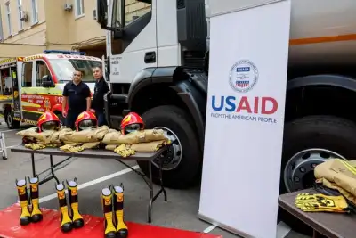 Image for Ukraine aid groups cut services, scramble for cash after US funding shock