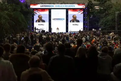 Image for Austrian national broadcaster's reporters say far right wants to destroy it