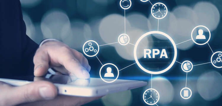 Visual representation of RPA technology impacting retail efficiency - Global Banking & Finance Review