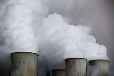 Image for EU carbon price hits record high above 45 euros a tonne