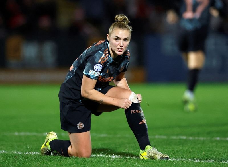 Georgia Stanway during a match, now sidelined after knee surgery - Global Banking & Finance Review