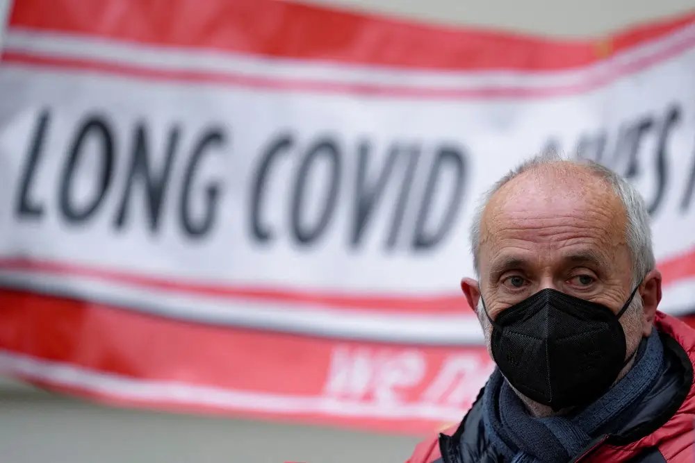 A graph illustrating long COVID statistics in Britain - Global Banking & Finance Review