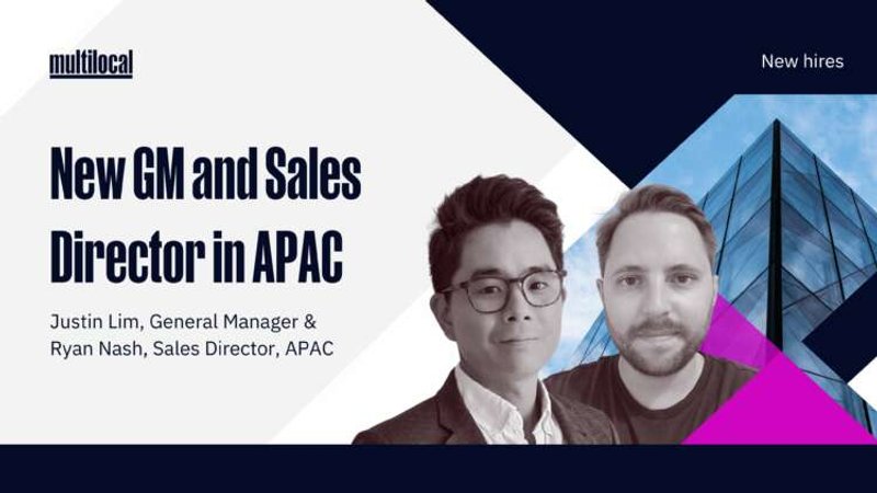 Image for Multilocal expands operations and appoints new GM and Sales Director in APAC