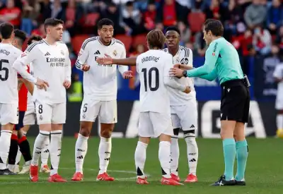 Image for Soccer-Spanish referees condemn abuse of official who gave Bellingham red card