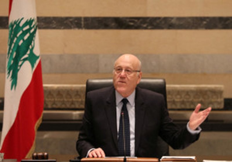 Image for Lebanon's Mikati to meet Syrian leader Sharaa in Damascus, Lebanese sources say