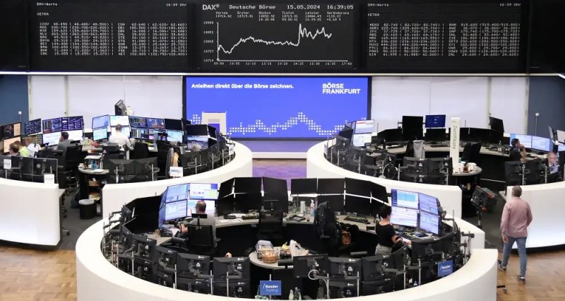 Image for European shares eke out gains amid interest rate uncertainty