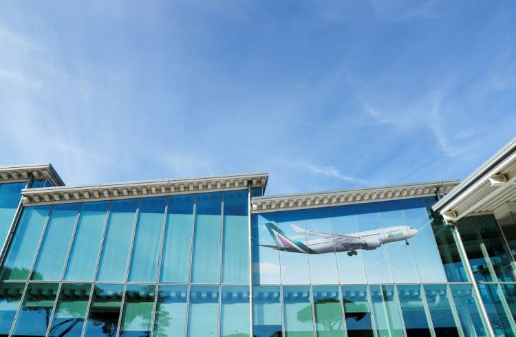 Alitalia headquarters at Fiumicino airport, symbolizing airline's restructuring during COVID-19 - Global Banking & Finance Review
