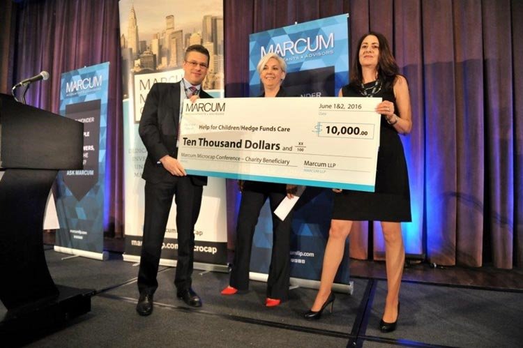 HELP FOR CHILDREN CHARITY BENEFICIARY AT 2016 MARCUM MICROCAP CONFERENCE - Top Stories news and analysis from Global Banking & Finance Review