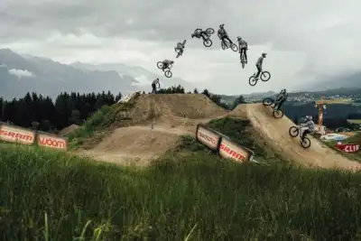 Image for Johansson and Höll star at thrilling Innsbruck opener of Crankworx World Tour