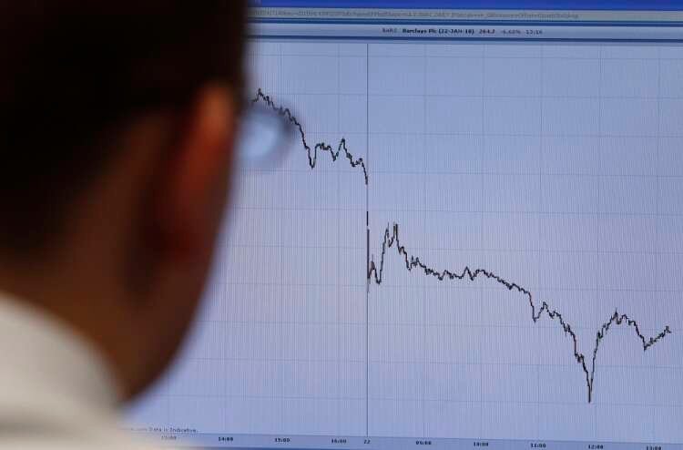 Trader monitoring FTSE 100 index amidst Ukraine crisis - Global Banking & Finance Review
