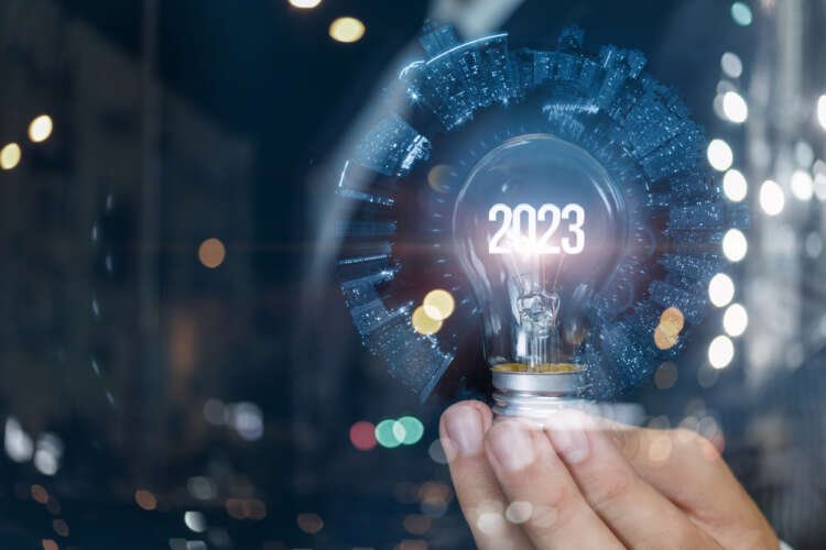 Illustration of innovative business concepts for 2023 reflecting technology and sustainability - Global Banking & Finance Review