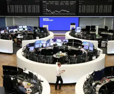 Image for European shares end five-day losing streak, still down for the week