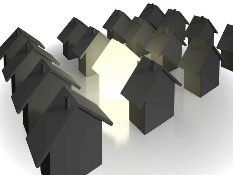 Iconic houses representing affordable housing solutions in UK investment - Global Banking & Finance Review