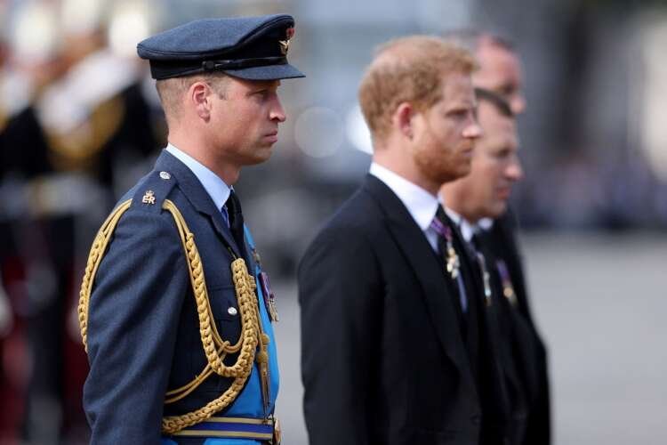 Prince William walking behind Queen Elizabeth's coffin during solemn procession - Global Banking & Finance Review
