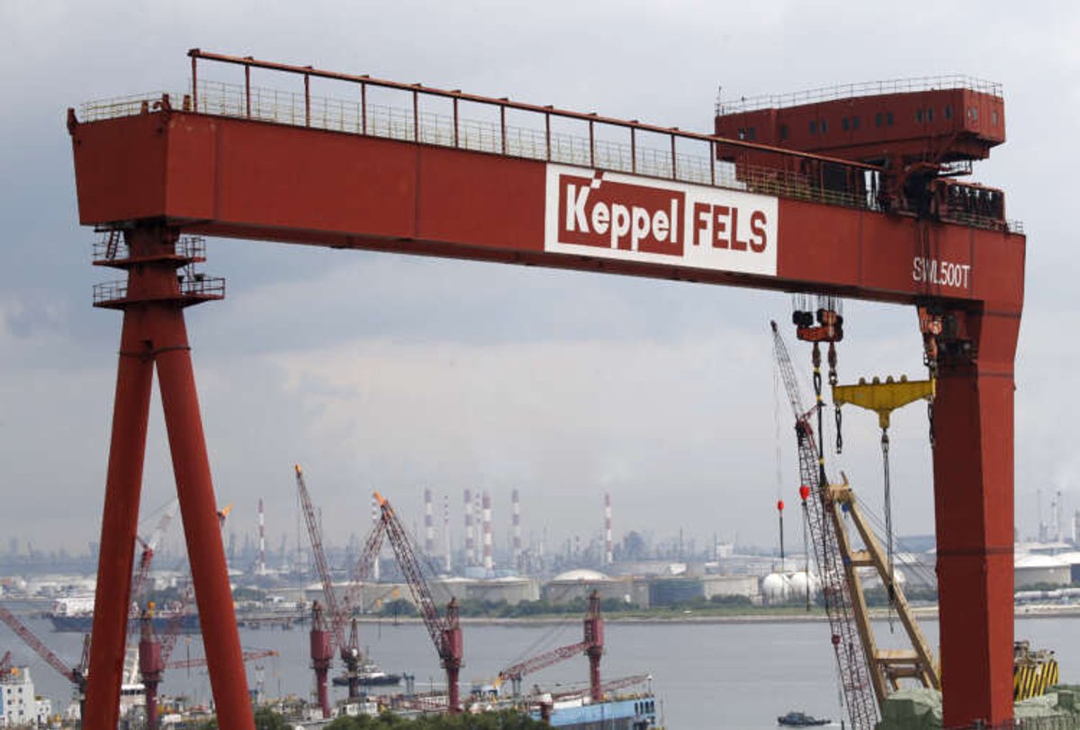 Keppel Corporation shipyard showcasing marine services in Singapore - Global Banking & Finance Review