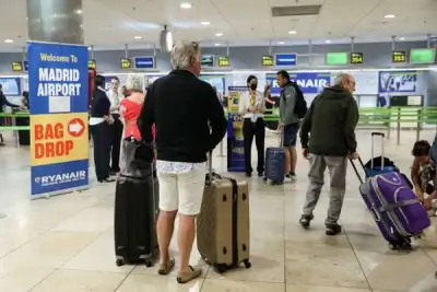 Image for Ryanair cabin staff strike cancels dozens of flights in Europe