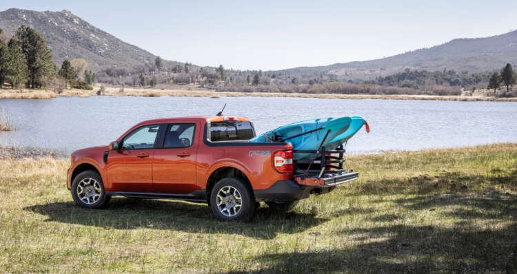Ford to offer new Maverick compact pickup standard as hybrid