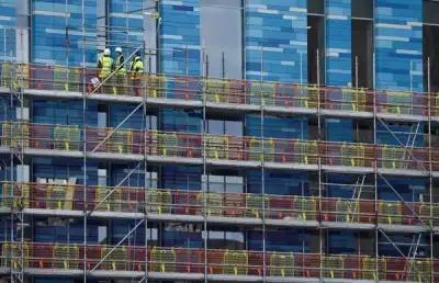 Image for UK construction activity slowest in nine months -PMI