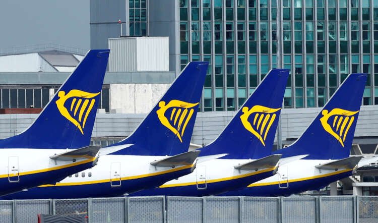 Ryanair aircraft at Dublin Airport, reflecting the airline's Q1 profit surge - Global Banking & Finance Review