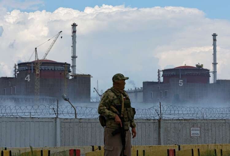 Image for Moscow, Kyiv exchange accusations after Ukrainian nuclear plant shelled