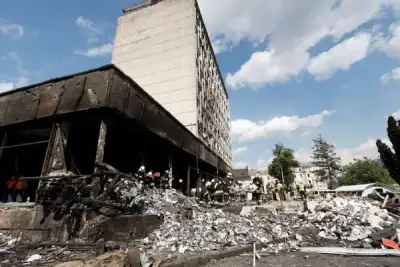 Image for Ukraine denounces deadly missile strike as war overshadows G20 meeting