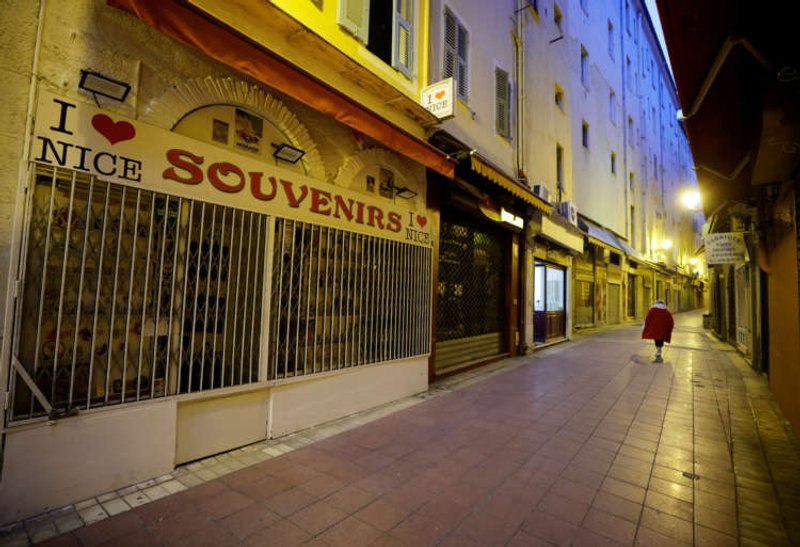 Image for Analysis: Locked-down Europe: cash to spend, nowhere to spend it