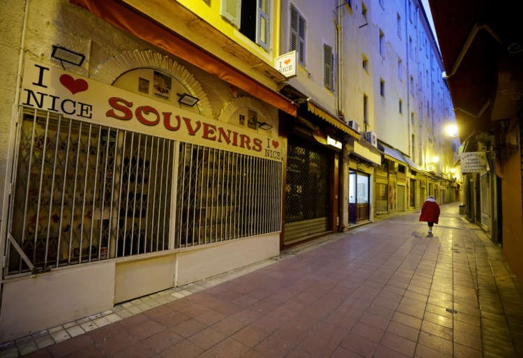 Image for Analysis: Locked-down Europe: cash to spend, nowhere to spend it