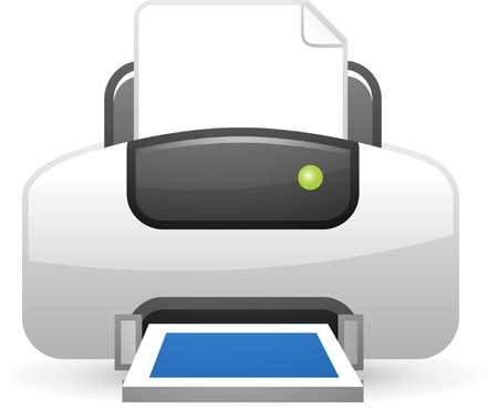 Image of a blue printer beside a computer, symbolizing document-related risks in banking - Global Banking & Finance Review