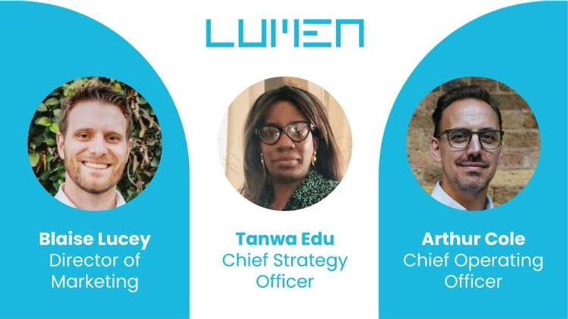 Image for Lumen Research hires Senior Director of Marketing and appoints new Chief Operating Officer and Chief Strategy Officer