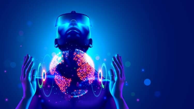 Virtual reality user exploring the Sensorium Galaxy metaverse - Global Banking & Finance Review