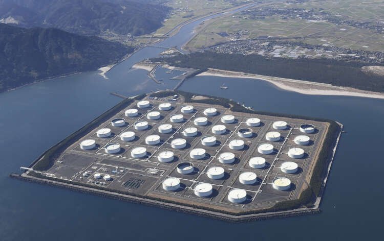 Aerial view of Shibushi National Petroleum Stockpiling Base, highlighting oil supply dynamics - Global Banking & Finance Review