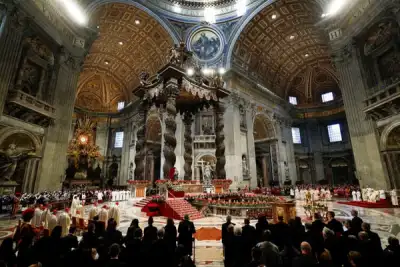 Image for Death of former Pope Benedict overshadows New Year at Vatican