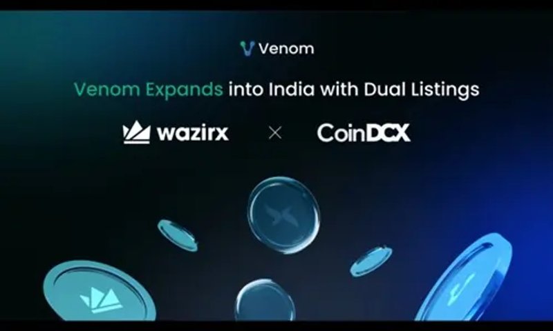 Image for Venom Expands into India with Dual Listings on WazirX and CoinDCX