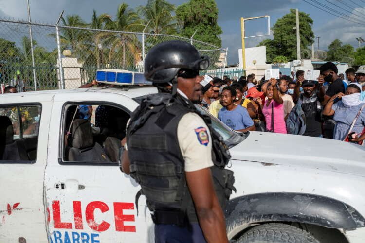 Image for Haitians apprehensive of foreign troops as government seeks U.S. help
