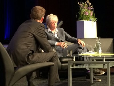 Bob Geldof delivering a speech on public speaking skills for C-Suite executives - Global Banking & Finance Review