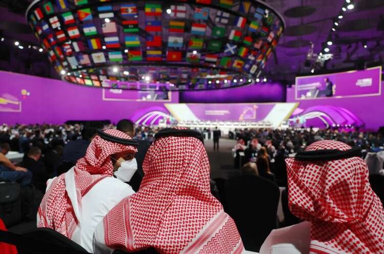 Image for Tension simmers as Norwegian criticises Qatari human rights record at FIFA congress