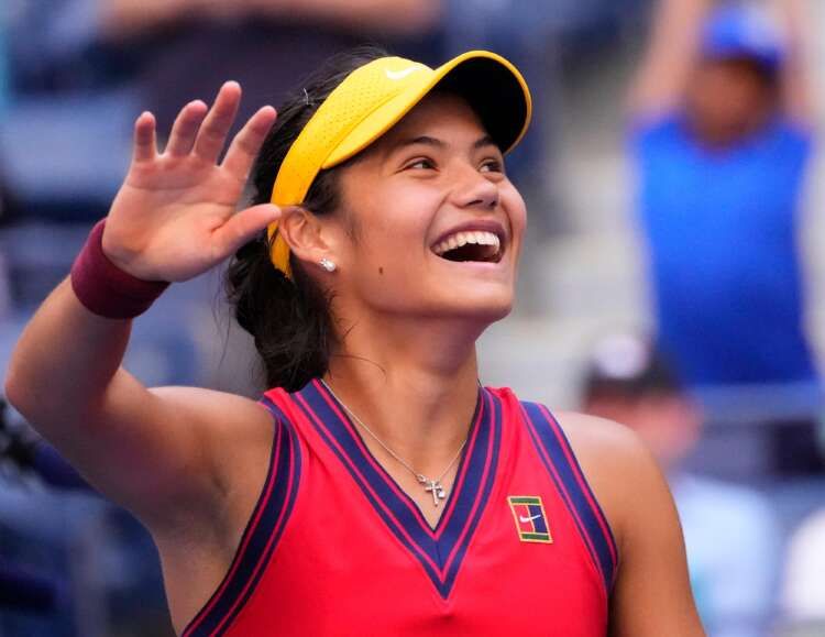 Image for Tennis-Britain&#8217;s star Raducanu takes confident step into the spotlight