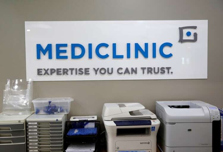 Mediclinic logo displayed prominently, representing the hospital chain involved in the $4.49 billion acquisition - Global Banking & Finance Review