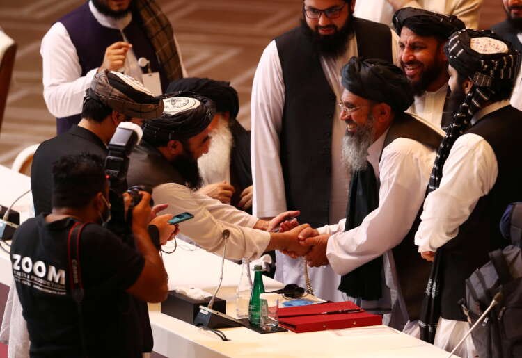 Taliban representatives at Doha intra-Afghan talks for peace plan - Global Banking & Finance Review