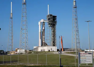 Image for Boeing to try again to launch first Starliner crewed mission