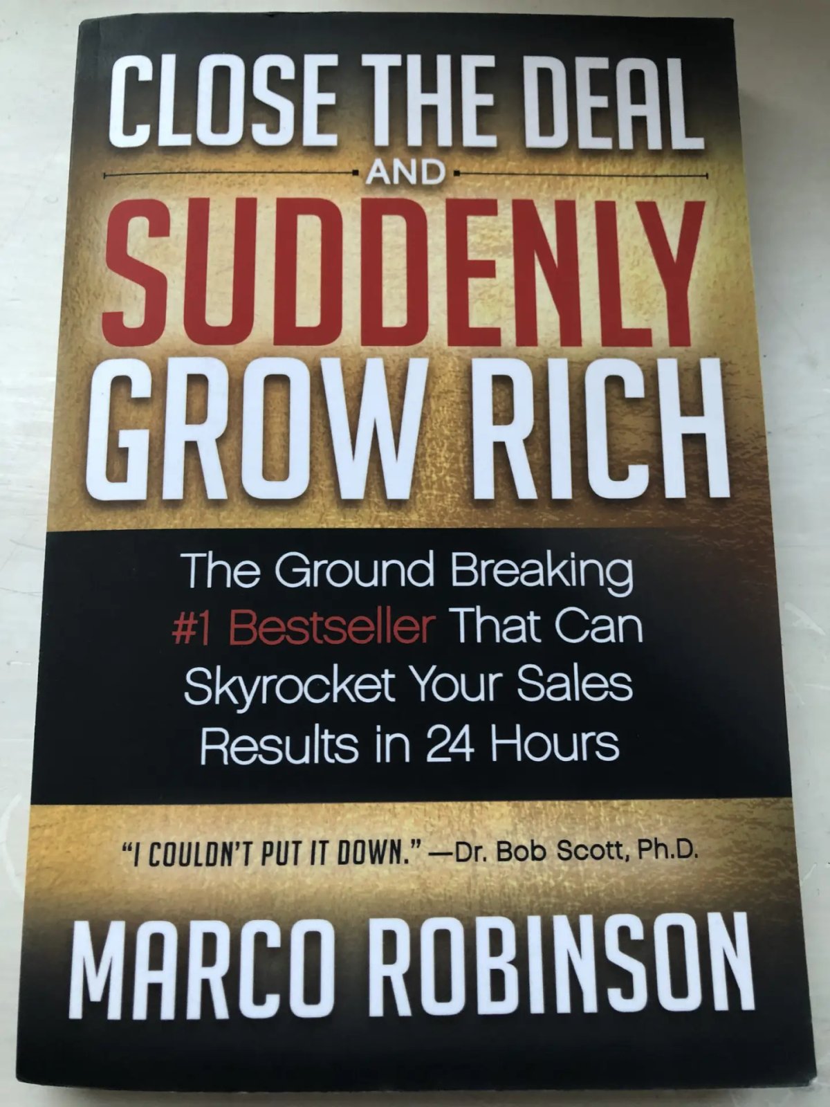 Marco Robinson, bestselling author and entrepreneur, representing financial growth strategies - Global Banking & Finance Review