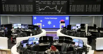 Image for European shares end higher on China recovery optimism