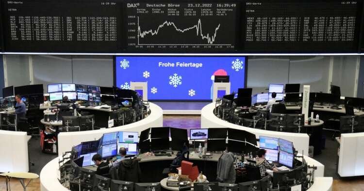 Image for European shares end higher on China recovery optimism