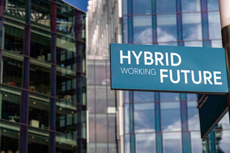 Hybrid workplace concept with skyscrapers symbolizing business innovation - Global Banking & Finance Review