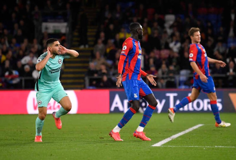 Image for Soccer-Brighton earn last-gasp draw at Palace but denied top spot