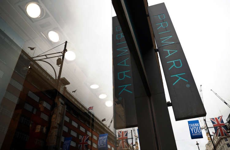 Primark store signage outside on Oxford Street, London, highlighting lockdown sales impact - Global Banking & Finance Review