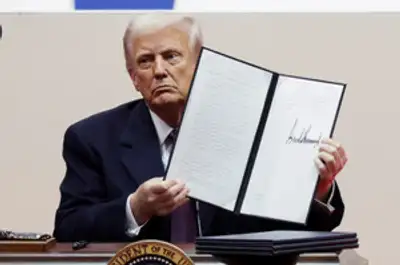 Image for Trump revokes Biden executive order on addressing AI risks