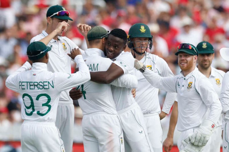 Image for Cricket-Fiery Stokes revives England but S Africa build good lead