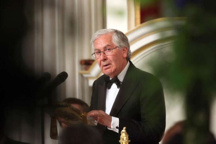Mervyn King speaking at a London event discussing central banks and inflation - Global Banking & Finance Review